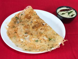 दक्षिण भारतीय रवा डोसा या सूजी का क्रेप